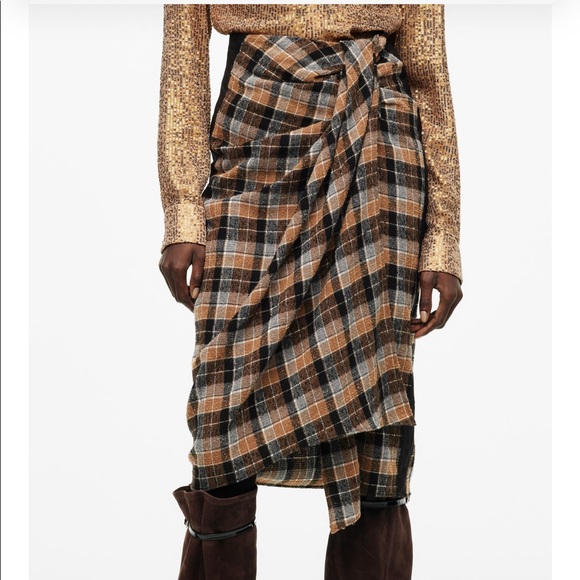 Zara draped skirt limited edition - Picture 1 of 6